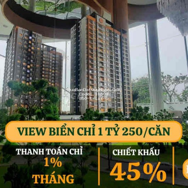 Căn hộ 9x quy nhơn full nội thất giá 850 triệu