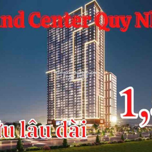 Căn hộ grand center sở hữu lâu dài giá 1 tỷ 5 Căn hộ grand center sở hữu lâu dài giá 1 tỷ 5