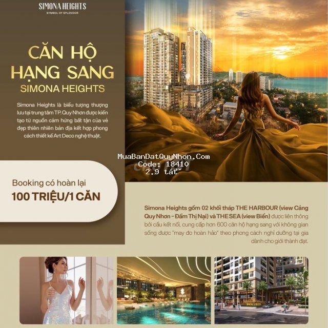 Căn hộ trung tâm thành phố quy nhơn