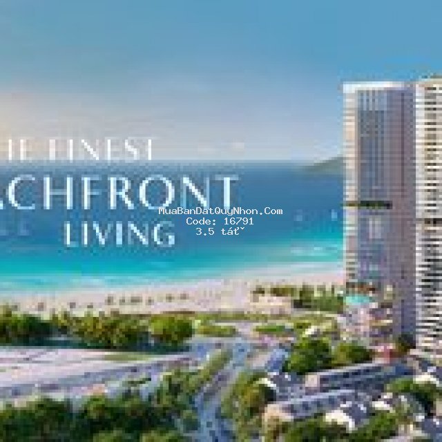 Căn hộ view trực diện biển quy nhơn - chỉ 500tr