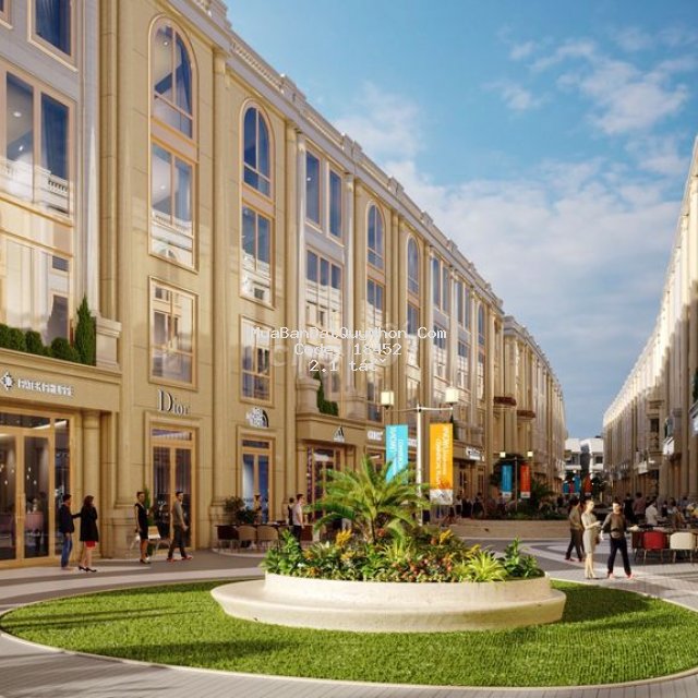 Chỉ 2,1 tỷ mua shophouse tp quy nhơn cao cấp 5 sao