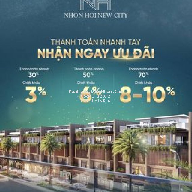 Chỉ 700tr sở hữu đất nền nhơn hội- cách biển 150m