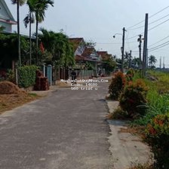 đất chính chủ xã mỹ cát, đường 12m.