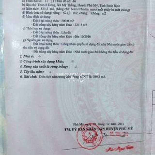 đất mặt tiền ven biển