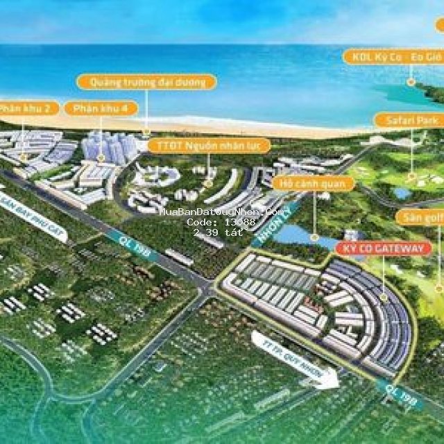 đất nền giáp biển - sổ hồng lâu dài tại quy nhơn