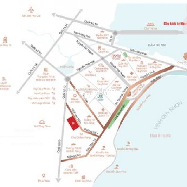 đất nền trung tâm phố biển quy nhơn - hưng thịnh