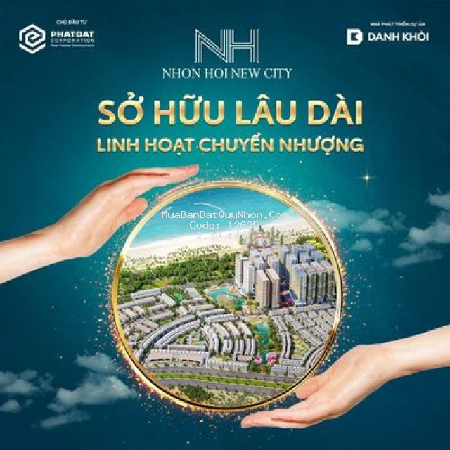 đất nền ven biển quy nhơn, nhận sổ ngay, ck khủng