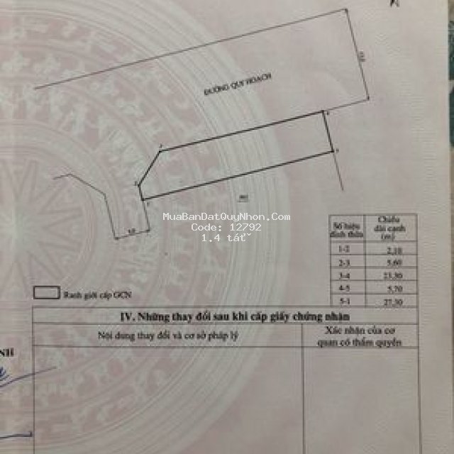 đất ngọc thạnh 2, phước an, tuy phước