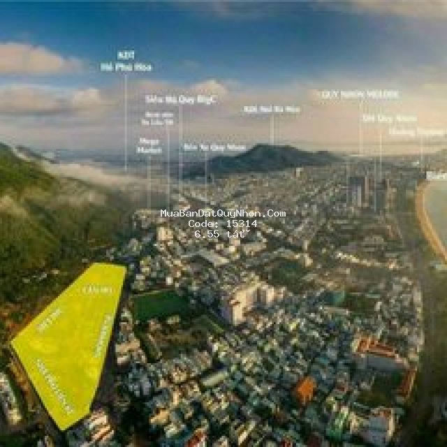 Mở bán phân khu đất nền richmon quy nhơn giá 55tr