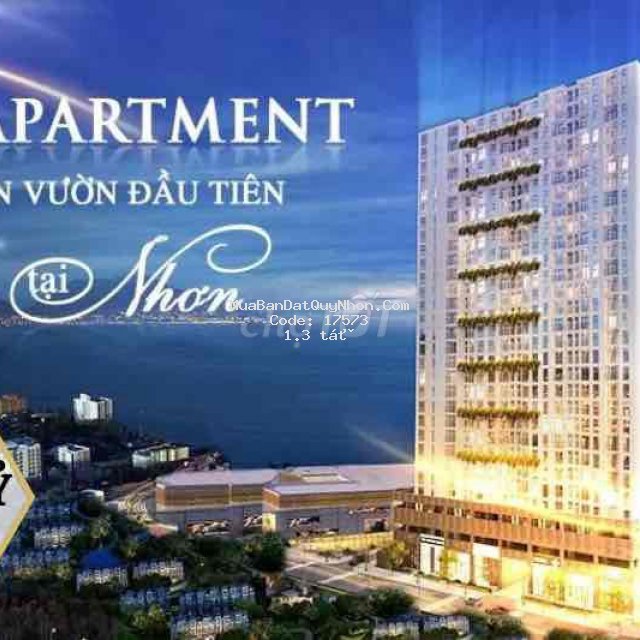 Mở bán quỹ căn hộ the calla quy nhơn giá 1 tỷ 3