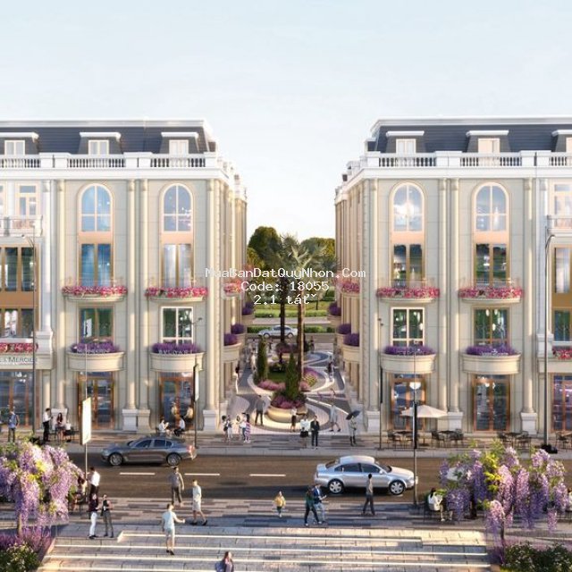 Mở bán shophouse 5 sao 90m2 tại biển quy nhơn