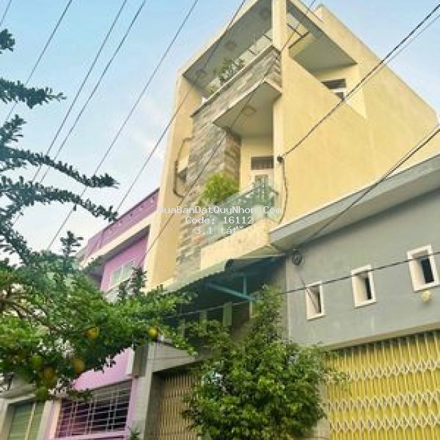 Nhà 3 mê mới xây phường nhơn bình