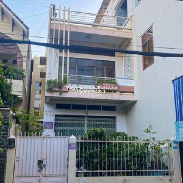 Nhà mặt tiền 6x30.7m trần thị kỷ, quy nhơn