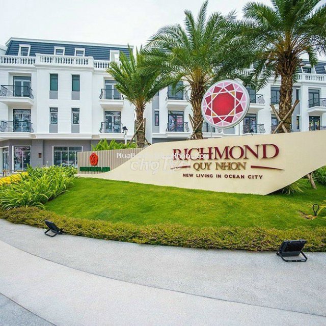 Nhà phố liền kề kđt richmond quy nhơn 1 trệt 3 lầu
