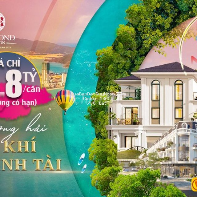 Nhà phố liền kề kđt richond quy nhơn, 1trệt, 3lầu