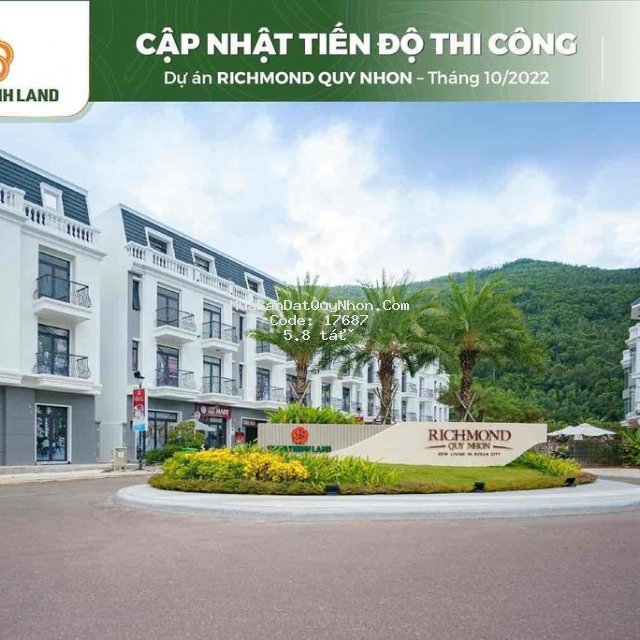 Nhà số richmond quy nhơn 4 tầng giá chỉ 5 tỷ 8
