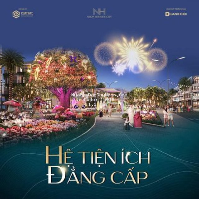 Nhơn hội new city: bất động sản xanh,sổ đỏ lâu dài