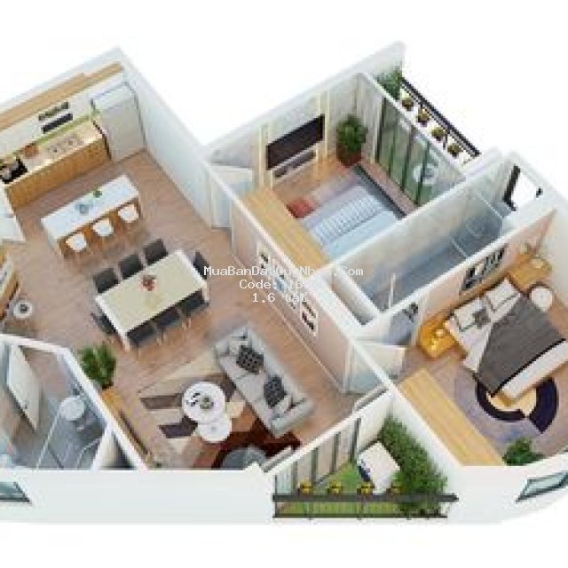 Vina2 panorama view biển quy nhơn giá 1.6 tỷ 92m2