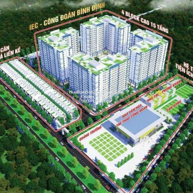 593triệu sở hữu nhà ở thuộc khu quy hoạch thiết chế công đoàn bìnhđịnh
