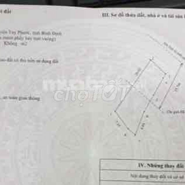 Bán đất 160,7 m2 thổ cư tại tl640 tuy phước