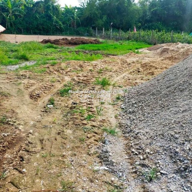 Bán đất cát nhơn . 199m2 ngang 6m giá 550tr
