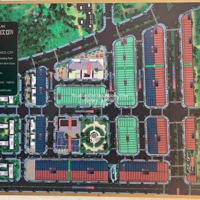 Bán lô 100m2 view công viên ngay trường qte