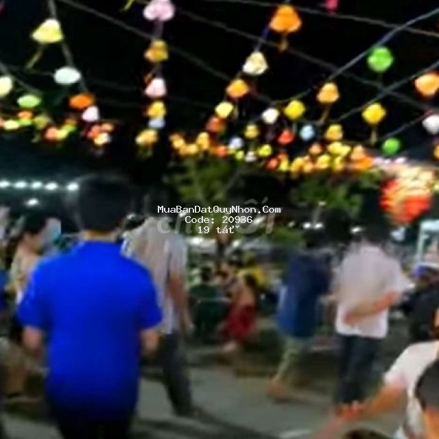 Bán lô đất 2 mặt tiền đường hoa lư khu phố ẩm thực thành phố quy nhơn