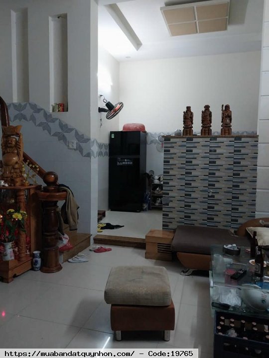 Bán nhà 3 tầng hẻm Lý Thái Tổ_P Quang Trung_Quy Nhơn - Diện tích 40m2 ngang 5m - Thiết kế nhà 3 tầng - Giá 2,4 tỷ
