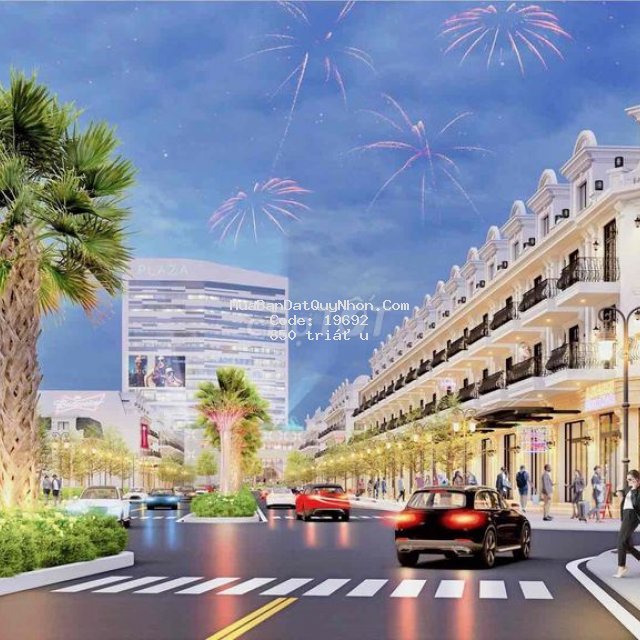 đất nền mặt tiền quốc lộ 1a - tt thị xã hoài nhơn