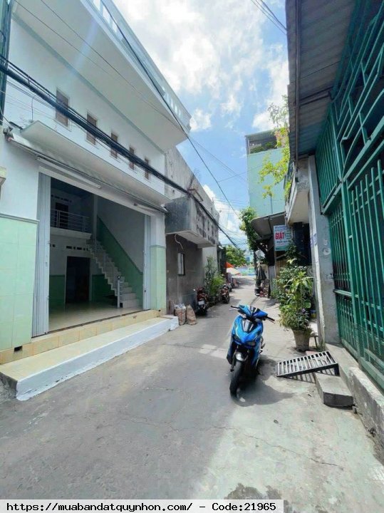 Bán nhà Quy Nhơn Gân Chợ Hoa Lư - Diện tích 41 m2, ngang 4,4m 