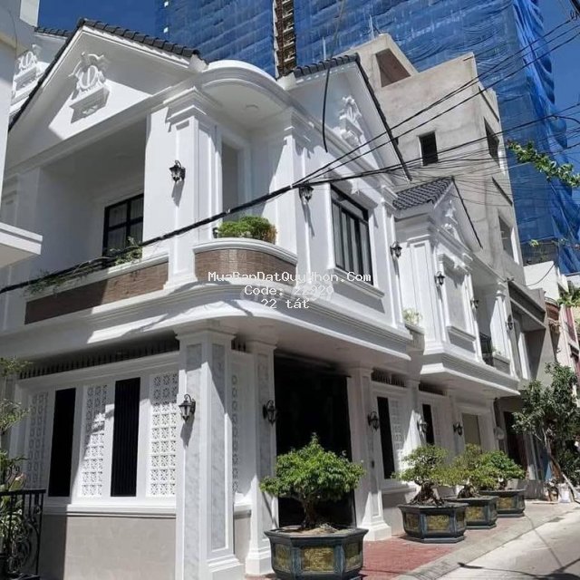 Bán biệt thự ôm góc 2 mặt tiền đường khu an dương cách biển 50m