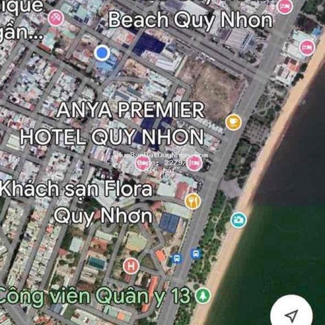Bán đất vị trí vip trung tâm tp quy nhơn