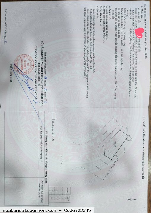 Bán nền đất sát biển Khu Đô thị sinh Thái Nhơn Hội, xã Nhơn Lý, thành phố Quy Nhơn, tỉnh Bình Định
