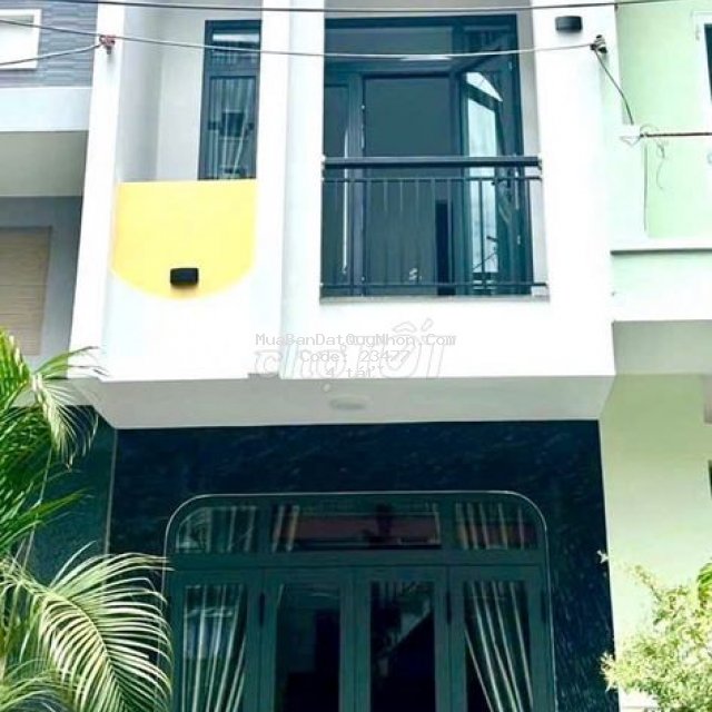 Bán nhà  đường hoàng quốc việt, gần chợ đầm, tt qui nhơn