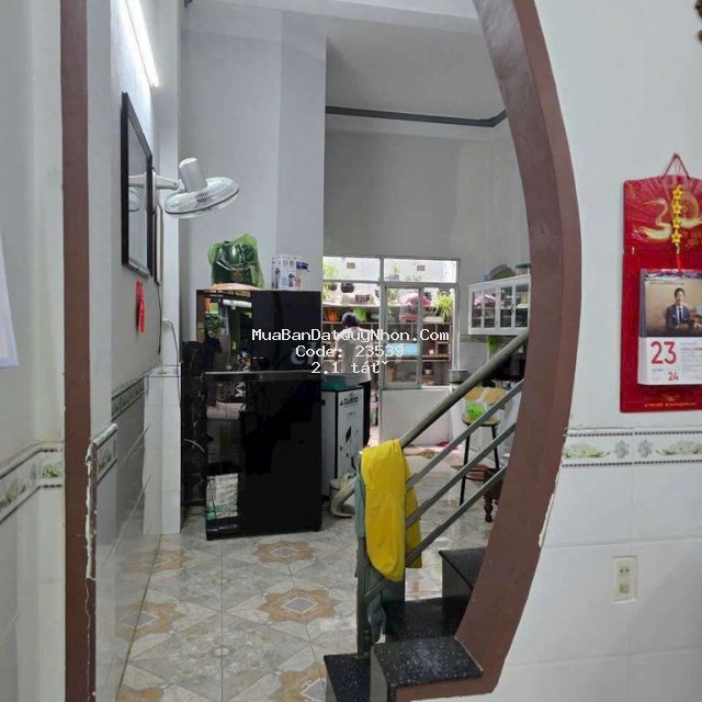 Bán nhà hẻm trần hưng đạo, phường đống đa, quy nhơn. gần tháp đôi