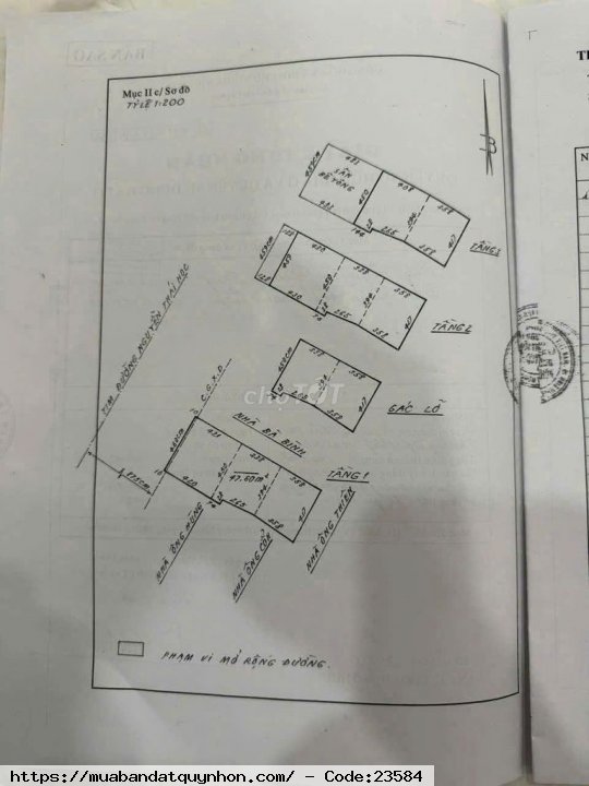 Bán nhà mặt tiền đường nguyễn thái học