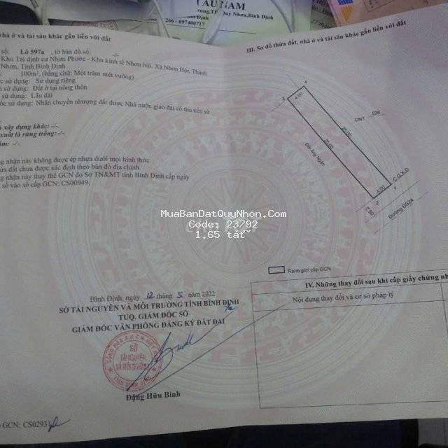 Bán nhà tp. quy nhơn, bình định