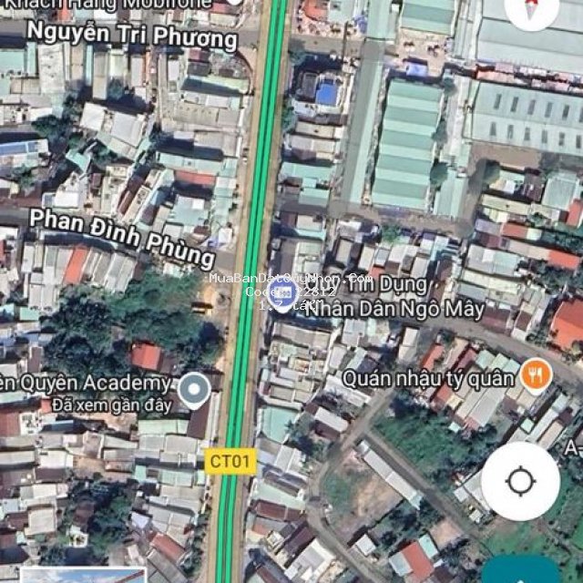 Cần bán 5 lô đất mặt tiền đường 3 tháng 2 quốc lộ 1a, phù cát.