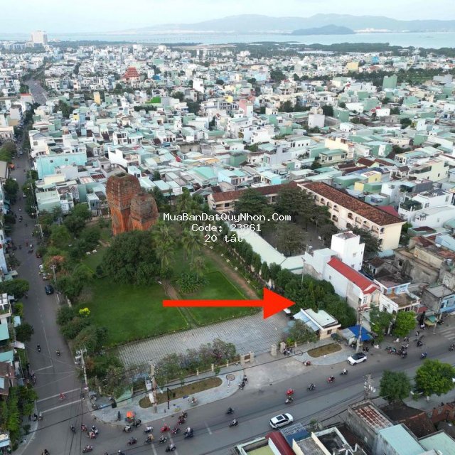 Chính chủ  bán đất 166m2 - mặt tiền đường trần hưng đạo - tp. quy nhơn