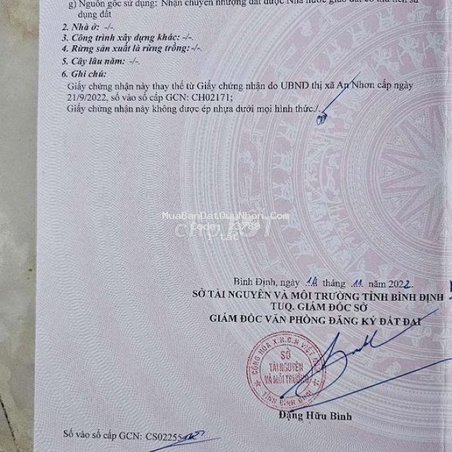 đất có sổ lô góc dt:134,5m