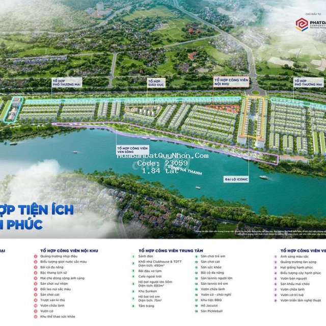 Mở bán đợt đầu kđt quy nhơn iconic đã có sổ đỏ giá chỉ từ 23tr/m.