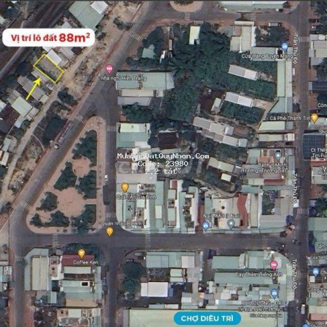 Ngộp nh nên bán gấp lô đất vị trí đắc địa tại chợ diêu trì