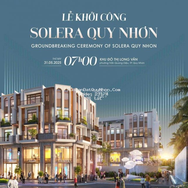 Solera quy nhơn - chạm siêu phẩm đầu tư nhà phố thương mại đẳng cấp