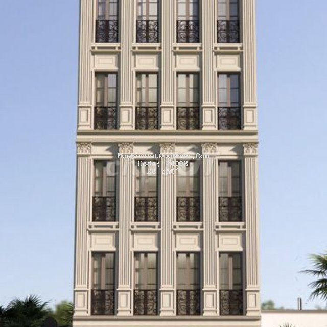 Bán khách sạn cổ điển pháp mới xây 07 nơ trang long 8 tầng