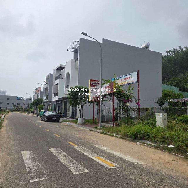Bán lô đất mặt tiền đường số 5 khu gara quyền, quy nhơn Bán lô đất mặt tiền đường số 5 khu gara quyền, quy nhơn