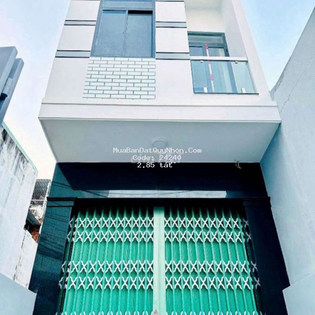 Bán nhà hẻm nguyễn trường tộ, quy nhơn. cách biển 1.5km