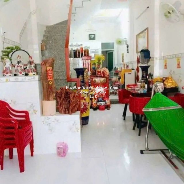 Bán nhà mặt tiền đường khu tiểu vs môi trường, quy nhơn