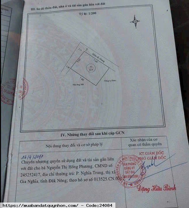 CHỈ 1.97 TỶ CÓ NGAY NHÀ TRUNG TÂM QUY NHƠN – HẺM 220 NGUYỄN THÁI HỌC – SỔ ĐỎ CHÍNH CHỦ