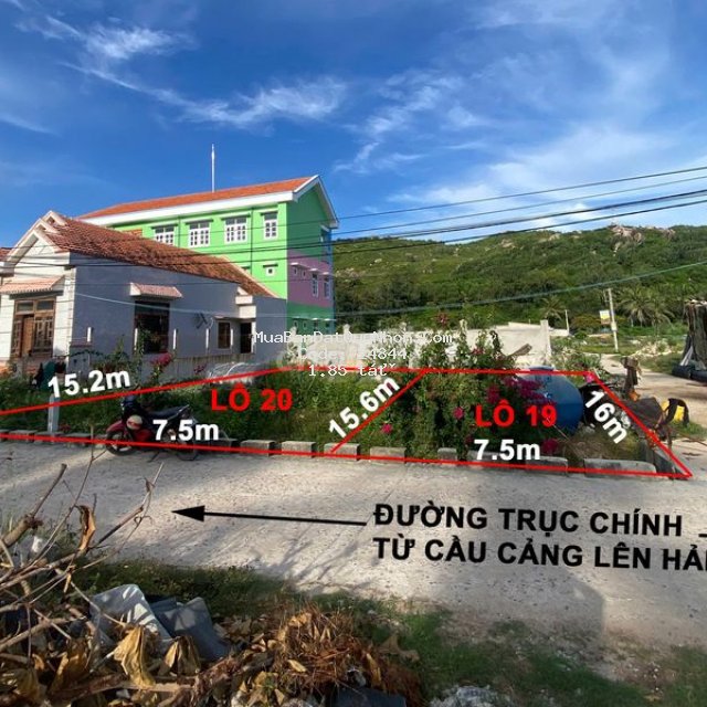 đất nến đảo cù lao xanh, 100% thổ cư - đã có sổ