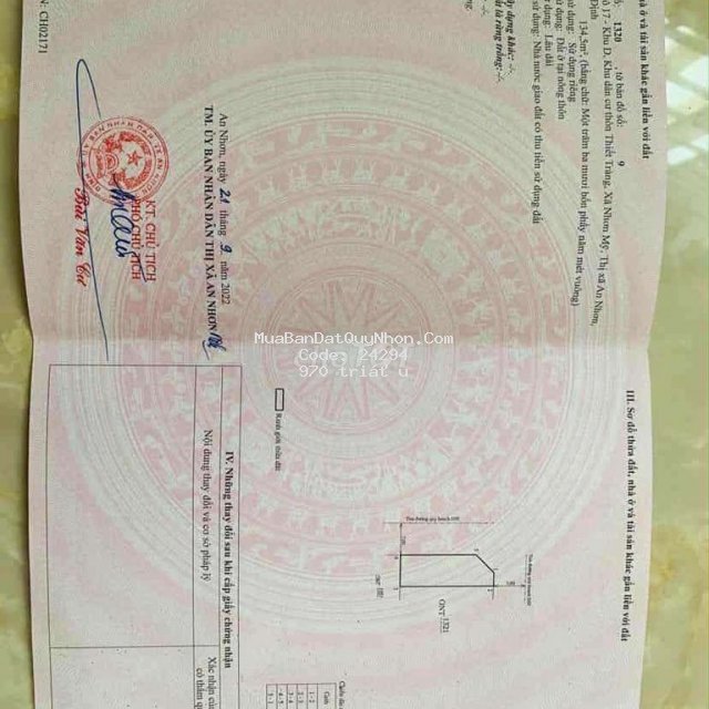 Lô góc nhơn mỹ an nhơn bình định cũ Lô góc nhơn mỹ an nhơn bình định cũ